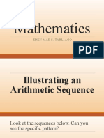 Illustrating An Arithmetic Sequence