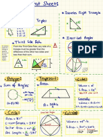 GRE Quant Cheat Sheet