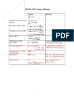 EE2027 - Consolidated List of Equations (Final Exam)