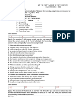 Mock Test 02 For Grade 9