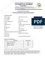 Formulir Pendaftaran Pamadiksi 2021