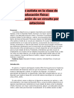 El Niño Autista en La Clase de Educación Física