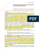 Resumen Primer Parcial Planificación Didáctica y Prácticas de La Enseñanza en Psicología