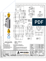 Plano Cajón Atmosférico - Detalle Yugo Central - (MEL) .