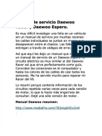 Qdoc - Tips Manual de Servicio Daewoo Racer y Daewoo Esperodoc