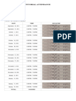 TUTORIAL-ATTENDANCE-1st Sem. 2021