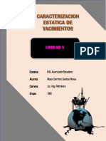 Unidad V Aplicaciones Del Proceso de Caracterizacion Dinamica