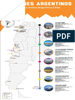 Mapa Volcanes Argentina