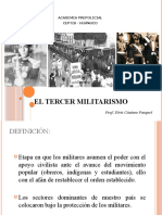 El Tercer Militarismo