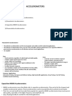 Accelerometer Types