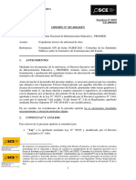 Opinión 107-2021 - PRONIED - Expediente Tecnico de Adicional de Obra PDF