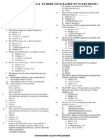 Alcohols Phenols ETHERS MCQ