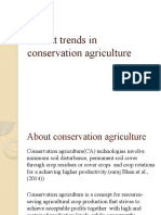 Recent Trends in Conservation Agriculture