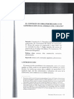 El Contrato de Obra Inmobiliaria o de Contruccion Santiago Zarate