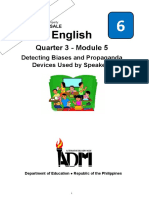 English: Quarter 3 - Module 5