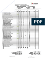 Registro de Calificaciones 2° A