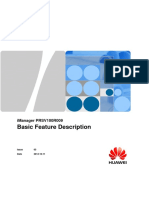 IManager PRS V100R009 Basic Feature Description