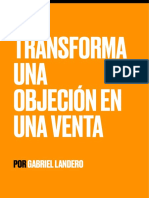 Transforma Las Objeciones en Ventas Gabriel Landero