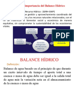 Balance Hidrologico - Hidraulica