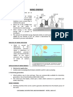 Wind Energy: Process of Wind Creation