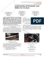 Design and Manufacturing of Pneumatic Gear Shifter For Go-Kart