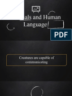 Properties of Human Language