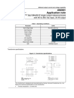 An2001 Application Note: Vipower™: The Viper53-E Single Output Reference Board With 90 To 264 Vac Input, 24 W Output