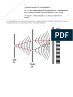 Young's Double Slit Experiment