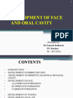 Development of Face & Oral Cavity