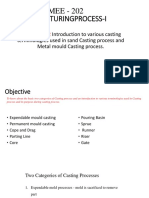 Lecture-2-An Overview of Sand Casting-Lecture Notes