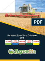 Agretto Harvester Spare Parts Catalogue