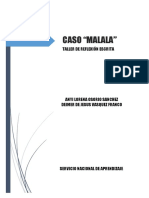 Caso Malala - Taller de Reflexión Escrita