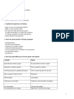 Biology Special Notes (Question & Answer Format) - 2