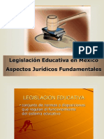 2.1 Fundamento Juridico Constitucional de La Legislacion Educativa