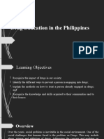 Drug Education in The Philippines