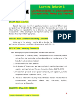 Field Study 1: Learning Episode 2