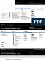 Azure Solution Architect Overview & Journey