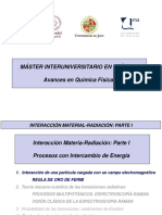 Procesos No Radiativos. Transferencia de Energia y Carga. Fotoquímica