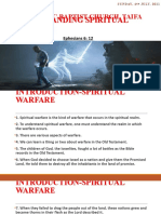 Understanding Spiritual Warfare