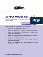 Supply Under GST: After Studying This Chapter, You Will Be Able To