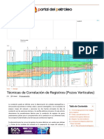 Técnicas de Correlación de Registros (Pozos Verticales) - Portal Del Petróleo