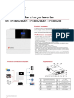 All-In-One Solar Charger Inverter: SR-HF4825U60/SR-HF4830U60/SR-HF4835U80