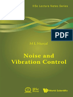 (IISc Lecture Notes Series, V. 3) M L Munjal - Noise and Vibration Control