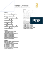 There Is A Fountain - NHB Chords