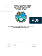 Manual de BPM de Hidrobiológicos