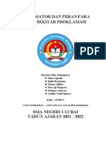 Makalah Proklamator Dan Peran para Tokoh Sekitar Proklamasi