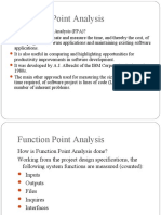 Function Point Analysis