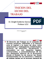 Definicion de Derecho Del Trabajo