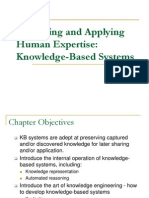 Preserving and Applying Human Expertise: Knowledge-Based Systems