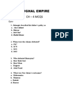 combined-MCQ - Mughal Empire